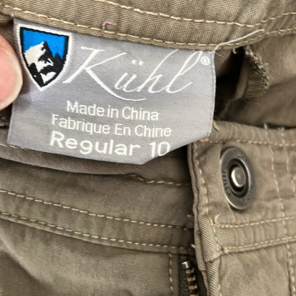 Kuhl women’s patina dye cotton pants with snap roll cuffs size 10 - Picture 6 of 13